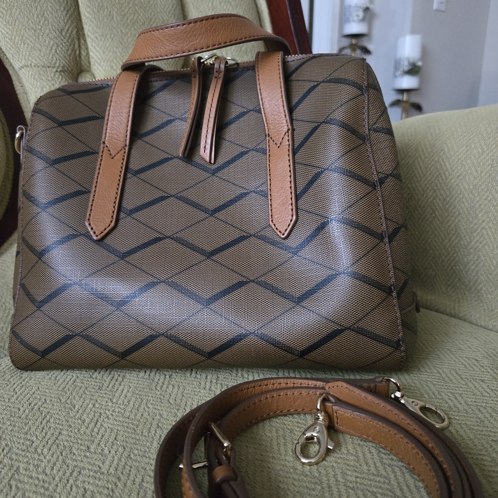 Fossil Sydney Satchel (Original) Canvas